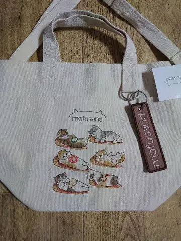 [미사용 새상품] mofusand 피자냥 2way 토트백