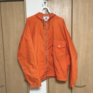 BIRDWELL 나일론 재킷 나일론 후드티 L 오렌지