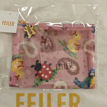 페일러 하이디 페이즐리 메쉬 파우치 핑크 미니