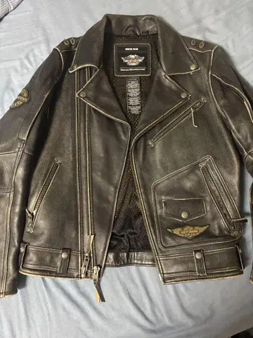 Harley-Davidson 더블 라이더 가죽 재킷