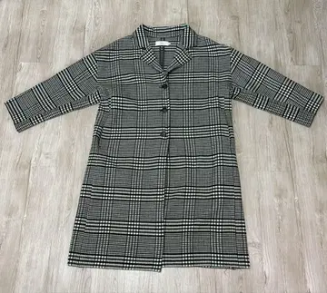 AZUL by moussy 체크 코트 그린