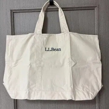 새상품! L.L.Bean 그로서리 토트 내추럴
