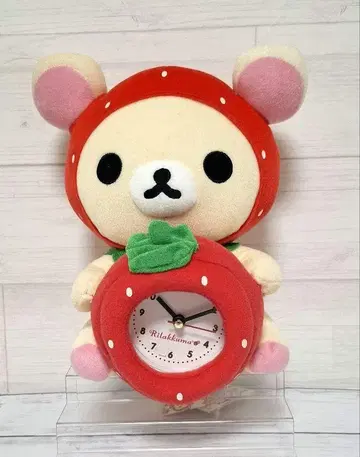 코리락쿠마 딸기 봉제 인형