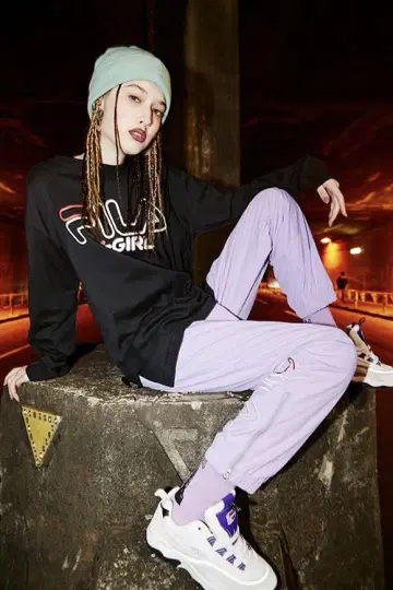 FILA X-girl XLARGE 콜라보 스니커즈