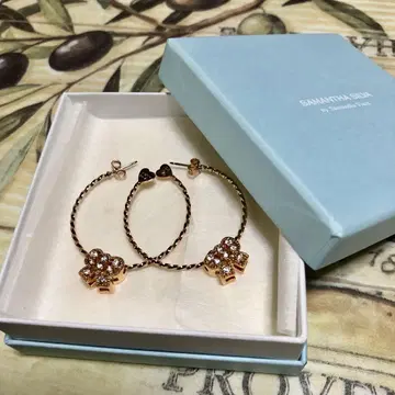 Samantha silva 사만사 실바 리본 귀걸이 미사용