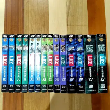 ER 응급구조실 DVD 시즌9~15(파이널 시즌) 세트