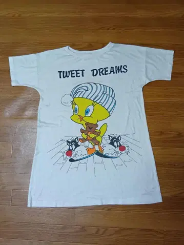 트위티 빈티지 티셔츠