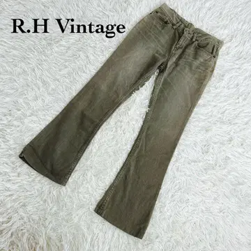 R.H Vintage 론 헤르만 빈티지 데님 팬츠 카키 23