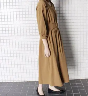 SLOBE IENA 슬로브 이에나 롱 원피스 벨트