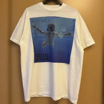 Nirvana nevermind 티셔츠 닐바나 커트 코베인