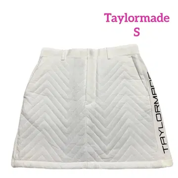Taylormade 이너 퀼팅 골프 스커트 화이트 S*QH