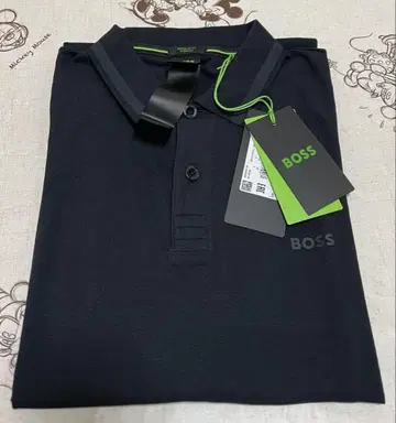 HUGO BOSS 미사용 새상품 남성용 피케 셔츠 L