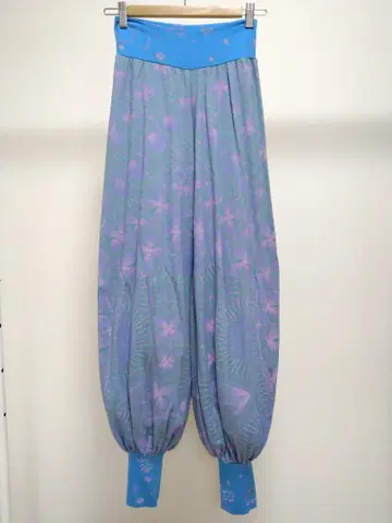 하렘 요가 팬츠 청보라색
