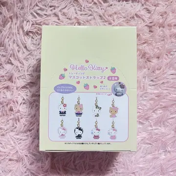 헬로키티 트레이딩 마스코트 스트랩 2 전8종 컴플리트
