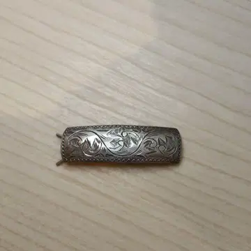 앤티크 헤어 클립 머리핀 실버