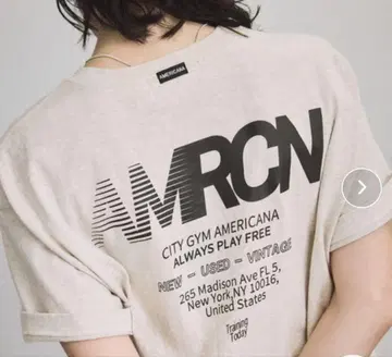 [ AMERICANA/아메리카나 ] CITY GYM AMERICANA T