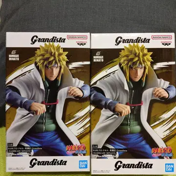 NARUTO Grandista 나미카제 미나토 피규어 2개 세트