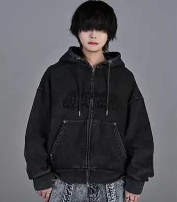 [ADRER] 더블 지퍼 후드티 완판템