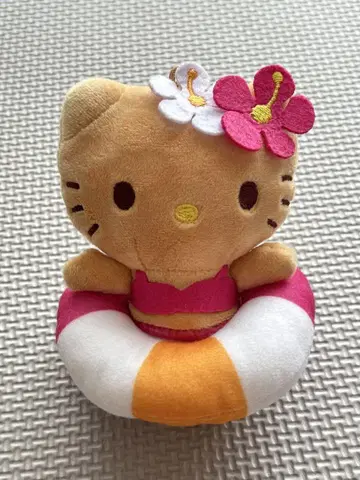산리오 뽑기 태닝 키티 마스코트