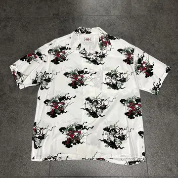 FLAGSTUFF x BUENA VISTA 콜라보 알로하 셔츠