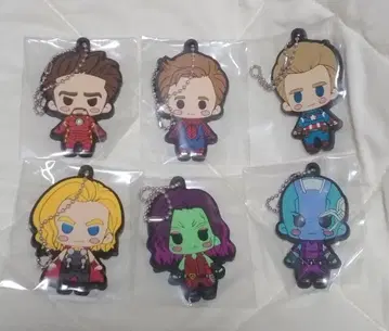 MARVEL 러버 마스코트 크로스 버디즈 토니 피터 소 2