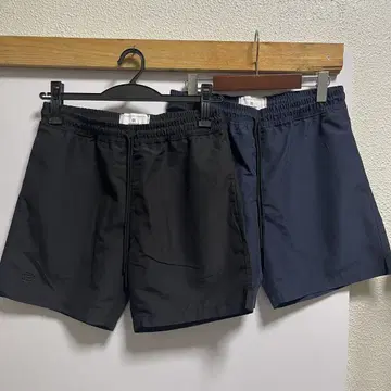 REIGNING CHAMP 블랙 & 네이비 숏팬츠 2벌 세트 Ssize