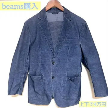 BEAMS 구매 셋업 M 코듀로이