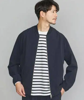 BEAUTY&YOUTH 360 MASTER 지퍼 블루종 셋업 가능