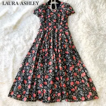 LAURA ASHLEY 영국제 꽃무늬 롱 원피스 플레어 7호