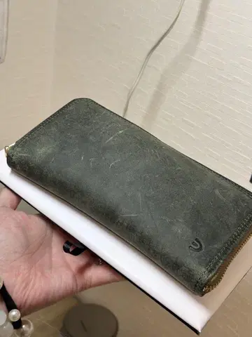 BAGGY PORT 장지갑 ZKM900 올리브 녹색 그린