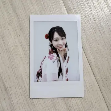 쿠로사키 모에 PixelRibbon 유카타 폴라로이드