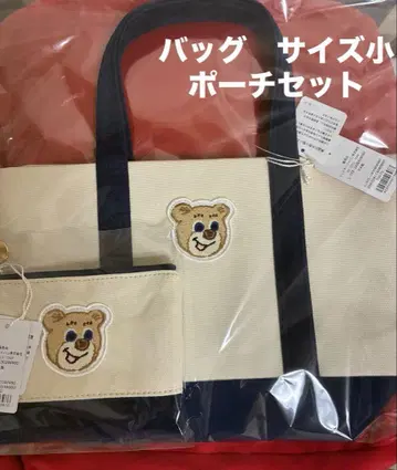 미개봉 새상품 페일러 올드 테디 와펜 토트백 파우치 세트