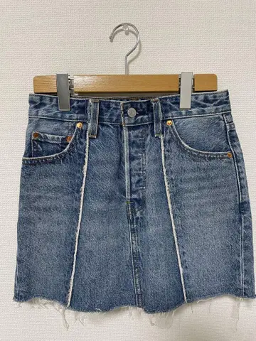Levi's 데님 미니 스커트