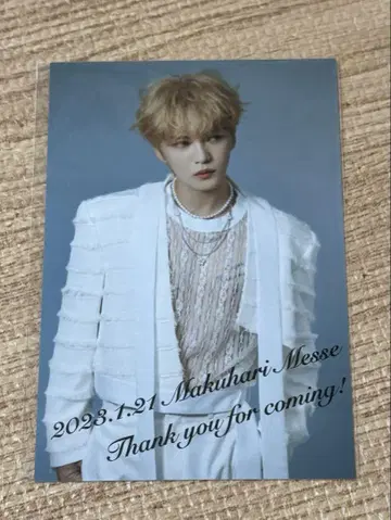 재중 JAEJOONG Fallinbow 특전회 사진 엽서