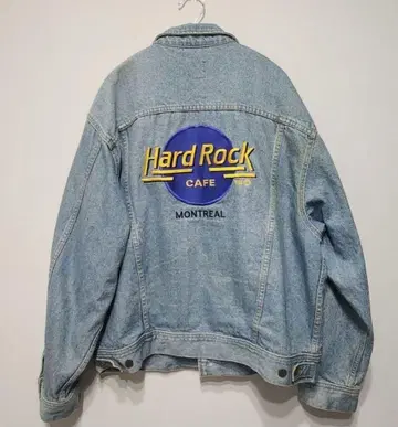[ 레어 ] Hard Rock CAFE x LEE 데님 자켓 L