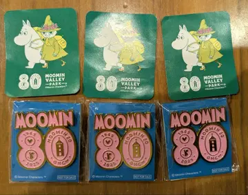 미개봉 새상품 무민 80주년 핀배치 3세트