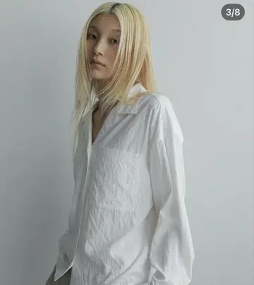 anuke Pocket Short Shirt 화이트