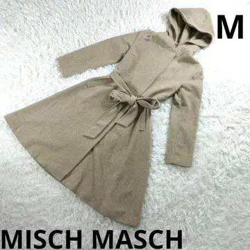 [ MISCH MASCH ] 롱 코트 벨트 포함 베이지 M 사이즈