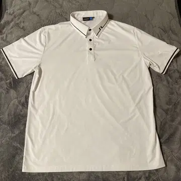 J.LINDEBERG J.린드버그 화이트 피케 셔츠