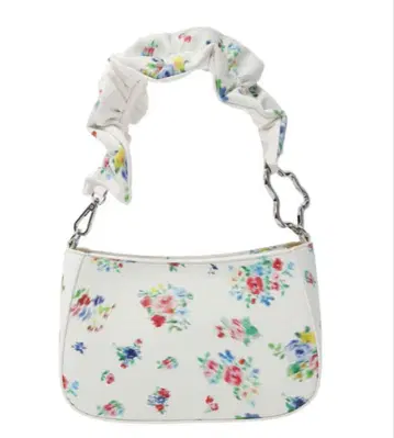 poppy Blurred leather handbag (white)/56