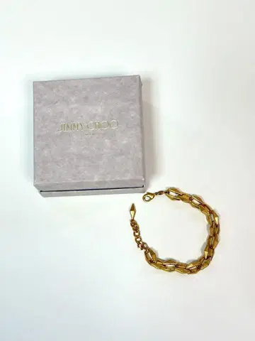 JIMMY CHOO 다이아몬드 체인 팔찌