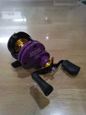 SAGURI HUNTER 사구리헌터 베이트 낚시릴 보라색