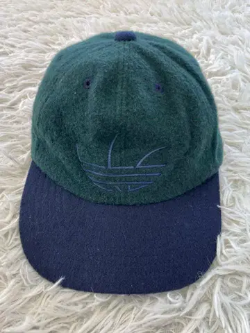 80년대 90년대 adidas originals 데상트 울 캡