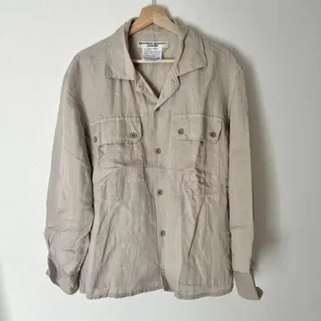 새상품급 KATHARINE HAMNET LONDON 린넨 사파리 자켓