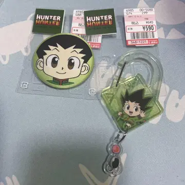HUNTER x HUNTER 시마무라 이르미 키 참 캔배지