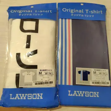 LAWSON 50주년 기념 티셔츠 2종 세트 M 사이즈