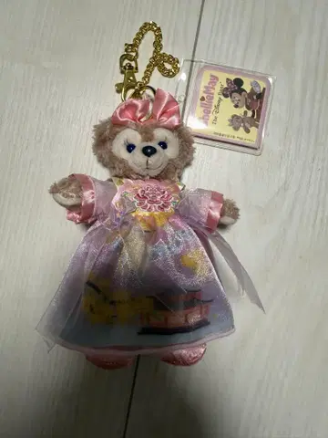 상하이 디즈니 한정 셰리메이 봉제 인형 키링