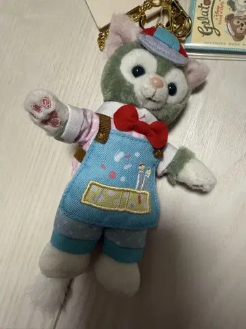 상하이 디즈니 젤라토니 봉제 인형 키링