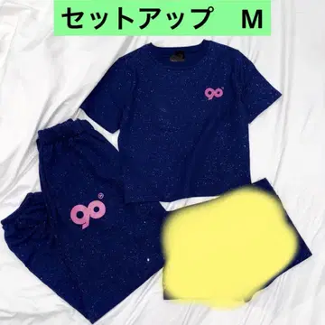 9090 90 Logo Girl Tee SweatPants navy M