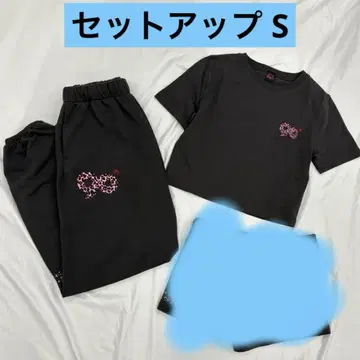 9090 girl 90 Logo Girl Tee Sweat Pants